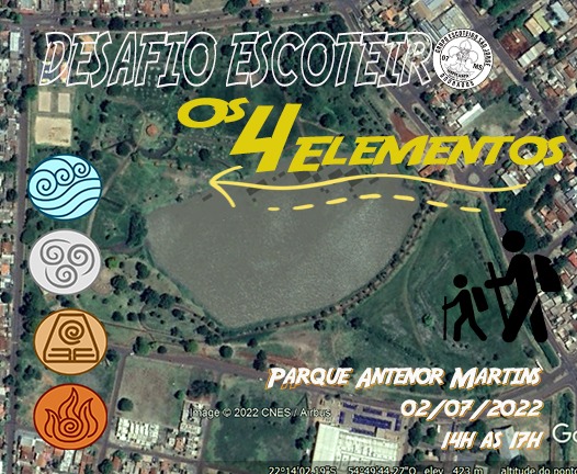 Desafio Escoteiro: Os 4 elementos